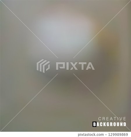 Abstract clean optical illusion futuristic creative background. Smooth relief surface with geometric 3d spot shape. Digital science and technology concept. Modern vector template for design and ideas 129989869