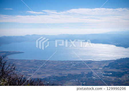 Climbing Mount Bandai in autumn Climbing Mount Bandai in autumn 129990206