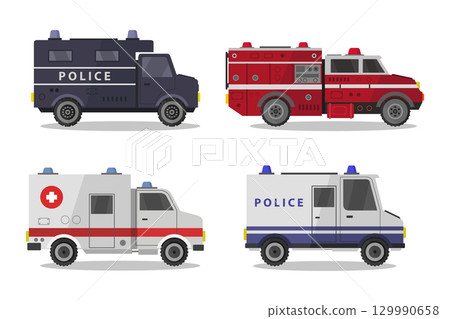 Emergency transport vehicles 129990658