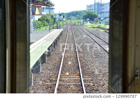 JR Hokkaido, Nemuro Main Line, view from Nemuro Station to Ochiishi Station (2023) JR Hokkaido, Nemuro Main Line, view from Nemuro Station to Ochiishi Station (2023) 129990787