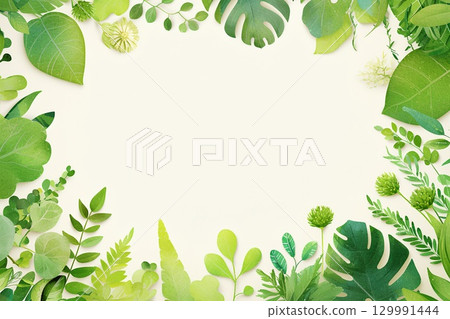 具有柔和色彩和白色背景的插圖材料 具有柔和色彩和白色背景的插圖材料 129991444