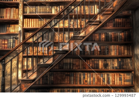 Fantasy big library Fantasy big library 129993487