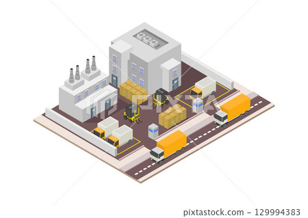 Isometric Industry 129994383