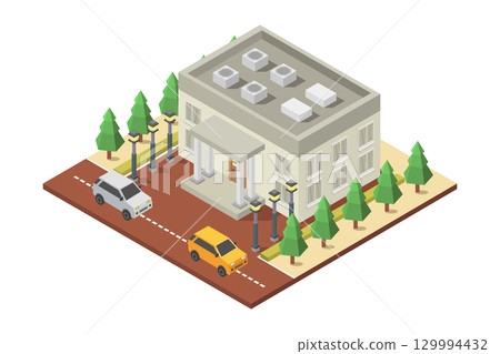 Isometric Museum Isometric Museum 129994432