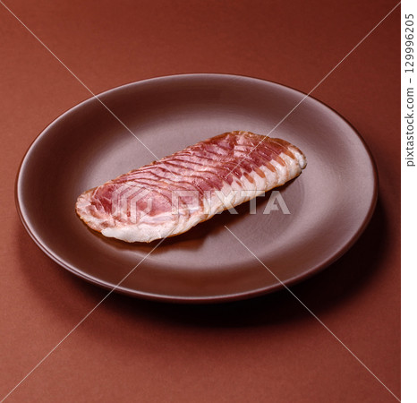 Sliced ham, meat, pork or turkey sausage for sandwiches. Ham slices, food Sliced ham, meat, pork or turkey sausage for sandwiches. Ham slices, food 129996205