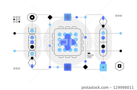 Pills and drugs development. Med tech. Ai processes in medical research Pills and drugs development. Med tech. Ai processes in medical research 129998011