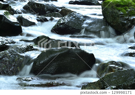 Stream water flow 129998171