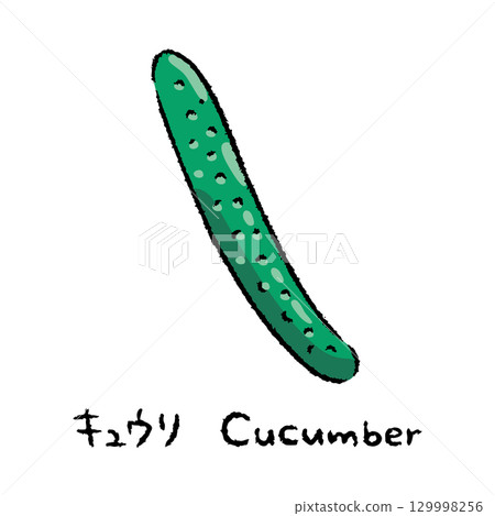 手繪黃瓜2_name 129998256