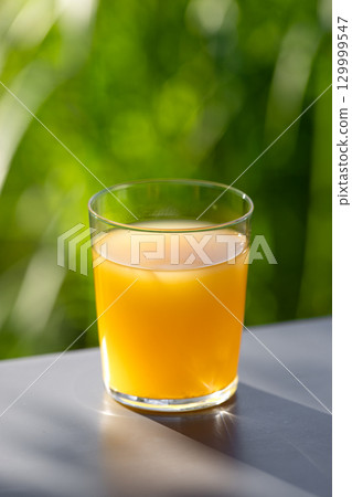 glass of orange juice glass of orange juice 129999547