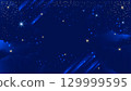Starry navy winter night sky 129999595