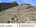 Machu Picchu terraced fields World Heritage Peru South America 130000207