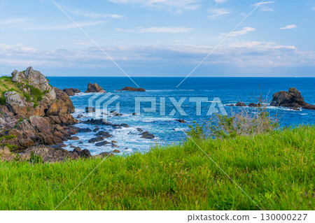 有藍色大海和天空的風景 130000227