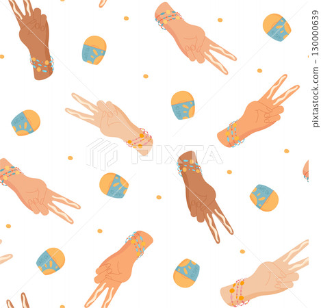 Flat seamless background show hand shape, tube, sunscreen, cream pattern. two finger rule hand hold lotion, sunblock, spf. Skin care, summer sun protection, simple cosmetic pattern, modern concept. Flat seamless background show hand shape, tube, sunscreen, cream pattern. two finger rule hand hold lotion, sunblock, spf. Skin care, summer sun protection, simple cosmetic pattern, modern concept. 130000639