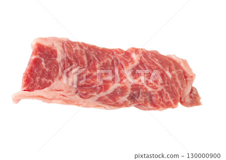 Raw beef skirt steak on a transparent background (png) Raw beef skirt steak on a transparent background (png) 130000900
