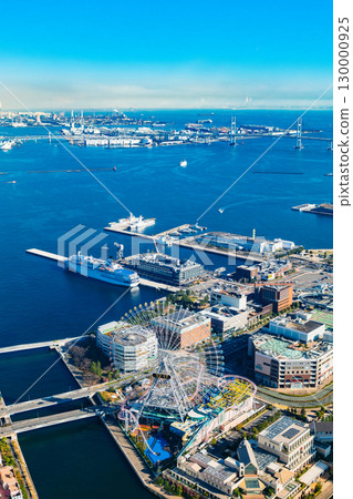Aerial view of the Yokohama Bay Area Aerial view of the Yokohama Bay Area 130000925