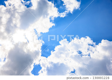 blue sky and white clouds blue sky and white clouds 130001228