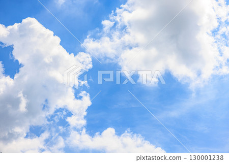 blue sky and white clouds blue sky and white clouds 130001238