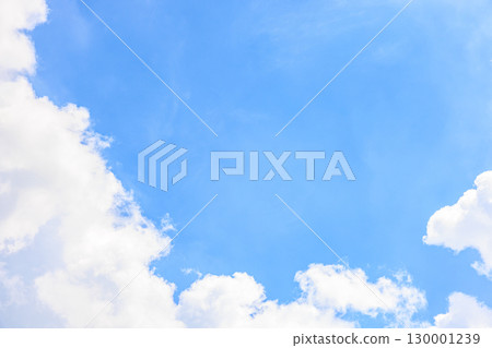 blue sky and white clouds blue sky and white clouds 130001239
