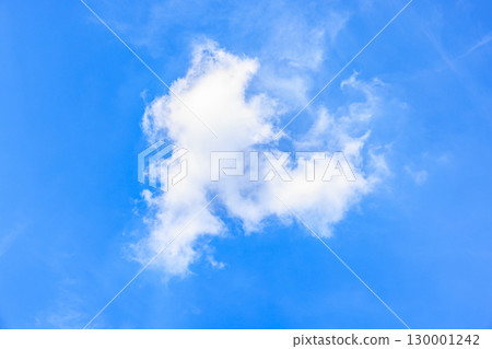 blue sky and white clouds 130001242