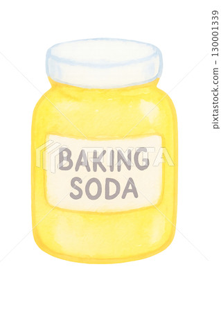 小蘇打瓶水彩插圖PNG透明背景 130001339