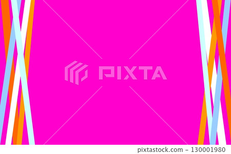 框線鮮豔的紫紅色粉紅色 130001980