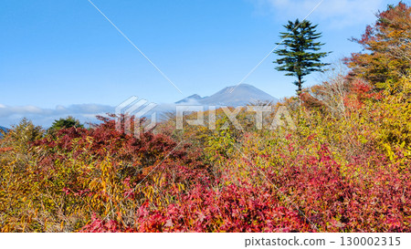 Old Usui Pass Observation Deck (Autumn): Overlooking Mount Asama Old Usui Pass Observation Deck (Autumn): Overlooking Mount Asama 130002315