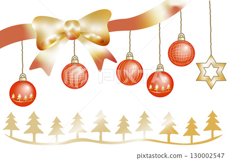 聖誕裝飾品和樅樹 130002547