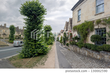 Charming English Village Street with Historic Houses 130002590