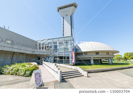 茨城縣行方市霞浦親近樂園晴朗的天氣 130003704