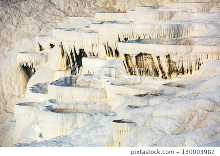 Travertine terraces at Pamukkale Travertine terraces at Pamukkale 130003982