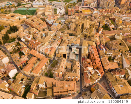 View from drone of Huesca 130004149