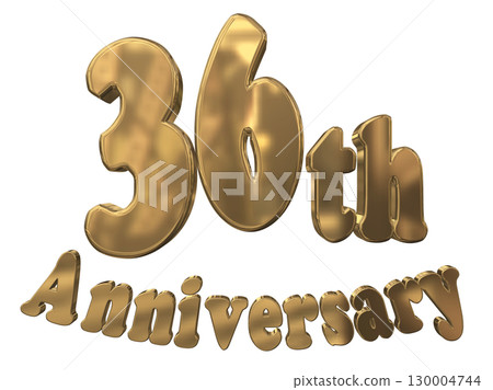 3DCG文字“36週年/36週年紀念馬克·斯帕克” 3DCG文字“36週年/36週年紀念馬克·斯帕克” 130004744