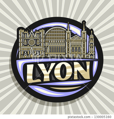 Vector logo for Lyon 130005160