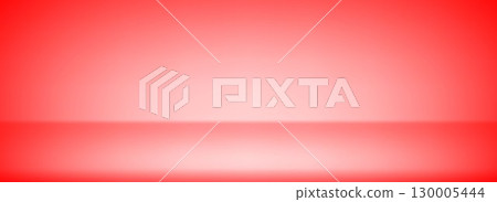 Red studio podium wallpaper. Gradient limbo scene background. Bright shelf and wall backdrop for mockup, presentation, template, product showcase. Abstract cherry room stage display. Vector Red studio podium wallpaper. Gradient limbo scene background. Bright shelf and wall backdrop for mockup, presentation, template, product showcase. Abstract cherry room stage display. Vector 130005444