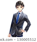 年輕商人（漫畫/動漫風格） 130005512