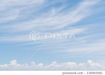 Summer blue sky and white clouds (August 2025) 130005982