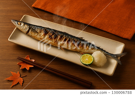 Grilled Sanma with Daikon Oroshi 130006788