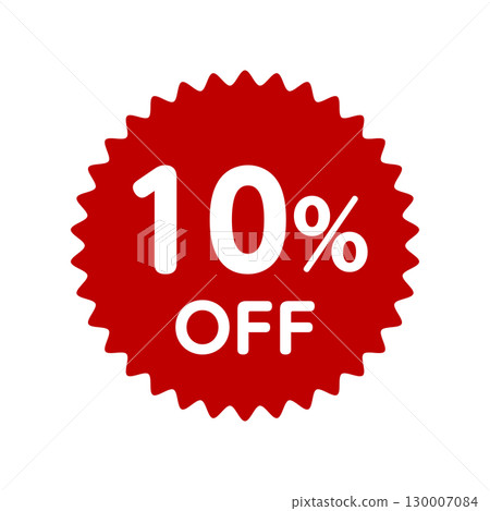 10% OFF icon 130007084