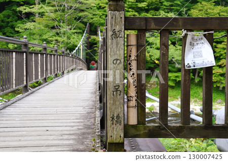 Red Suspension Bridge_01 Red Suspension Bridge_01 130007425