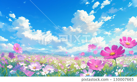 宇宙花背景圖 生成式人工智慧 130007665