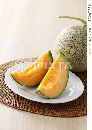 Fresh and delicious melon 130007756
