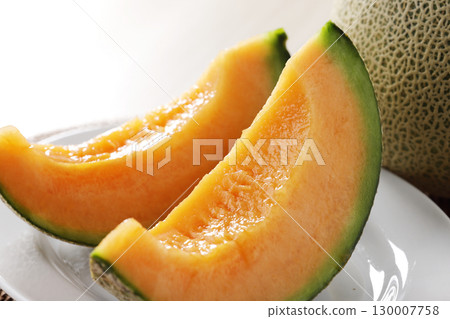 Fresh and delicious melon 130007758