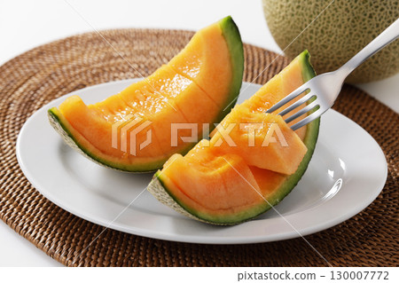 Fresh and delicious melon Fresh and delicious melon 130007772