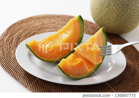 Fresh and delicious melon Fresh and delicious melon 130007773