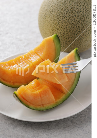 Fresh and delicious melon Fresh and delicious melon 130007813