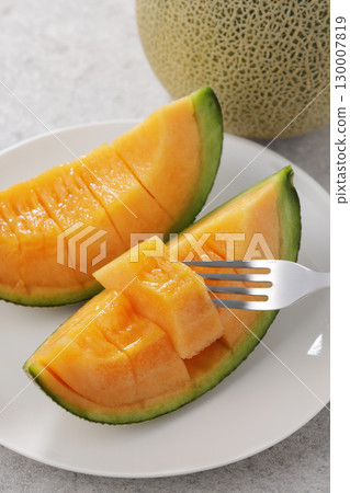 Fresh and delicious melon 130007819