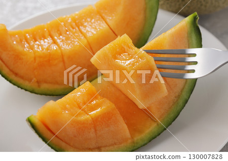 Fresh and delicious melon Fresh and delicious melon 130007828