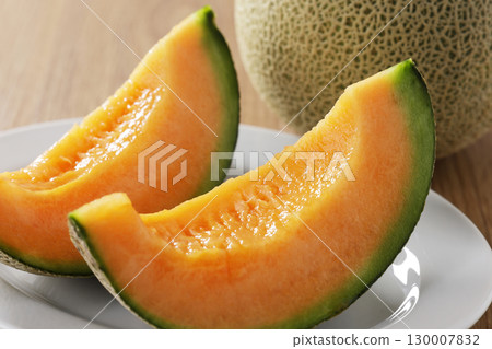 Fresh and delicious melon Fresh and delicious melon 130007832