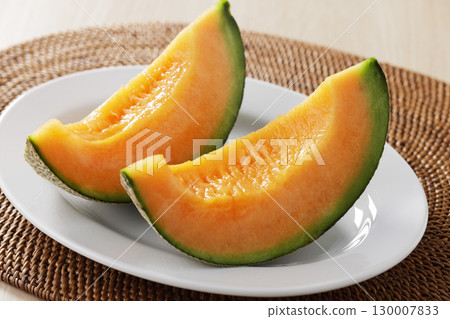 Fresh and delicious melon Fresh and delicious melon 130007833