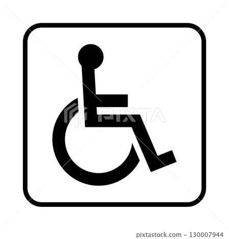 Toilet pictogram icon Toilet pictogram icon 130007944